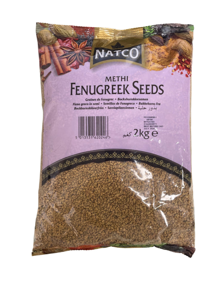 Natco Methi Fenugreek Seeds 2Kg