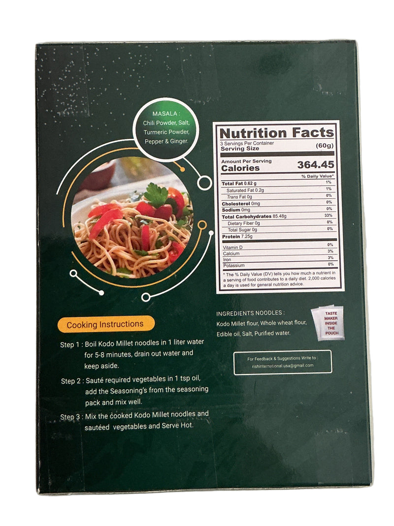 Shree Krishna Kodo Millet Noodles 180g