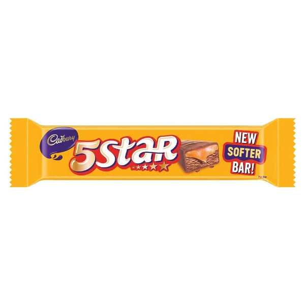 Cadbury 5 Star Bite Size 9.8g 5 For £1