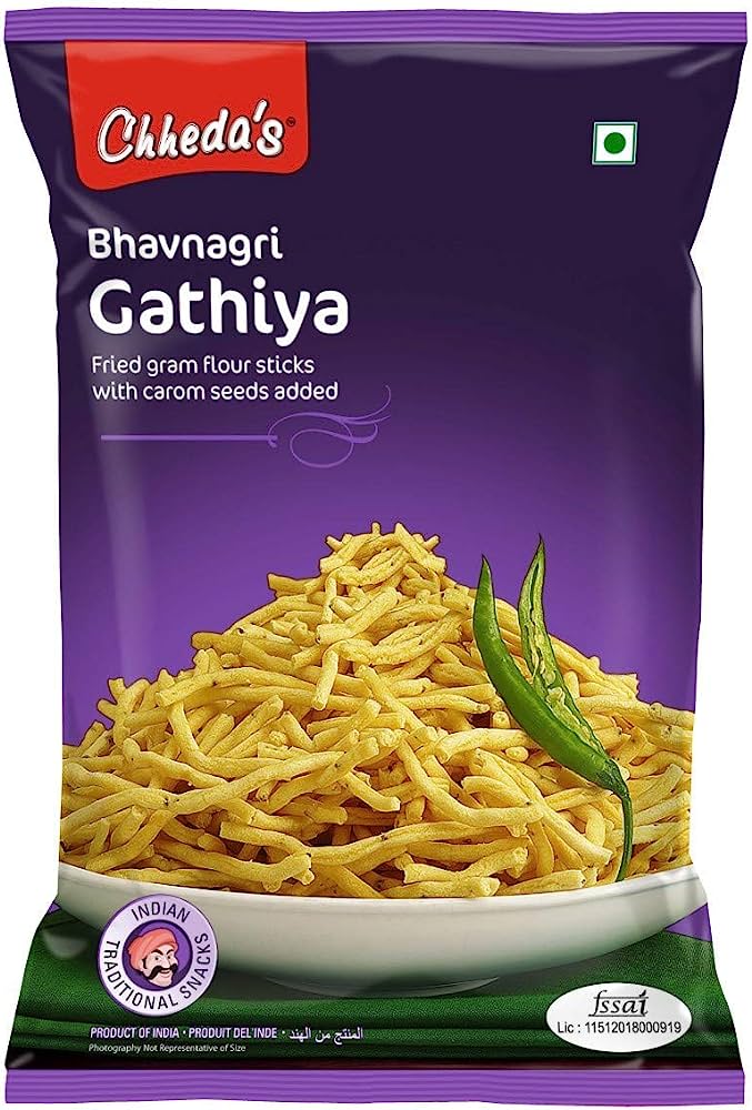 Chhedas Bhavnagri Gathiya 170g