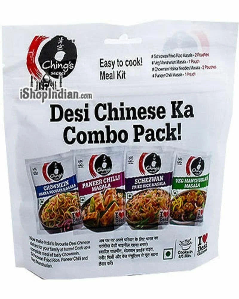Chings Desi Chinese Combo Pack 120g