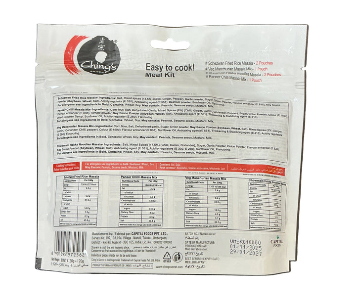 Chings Desi Chinese Combo Pack 120g