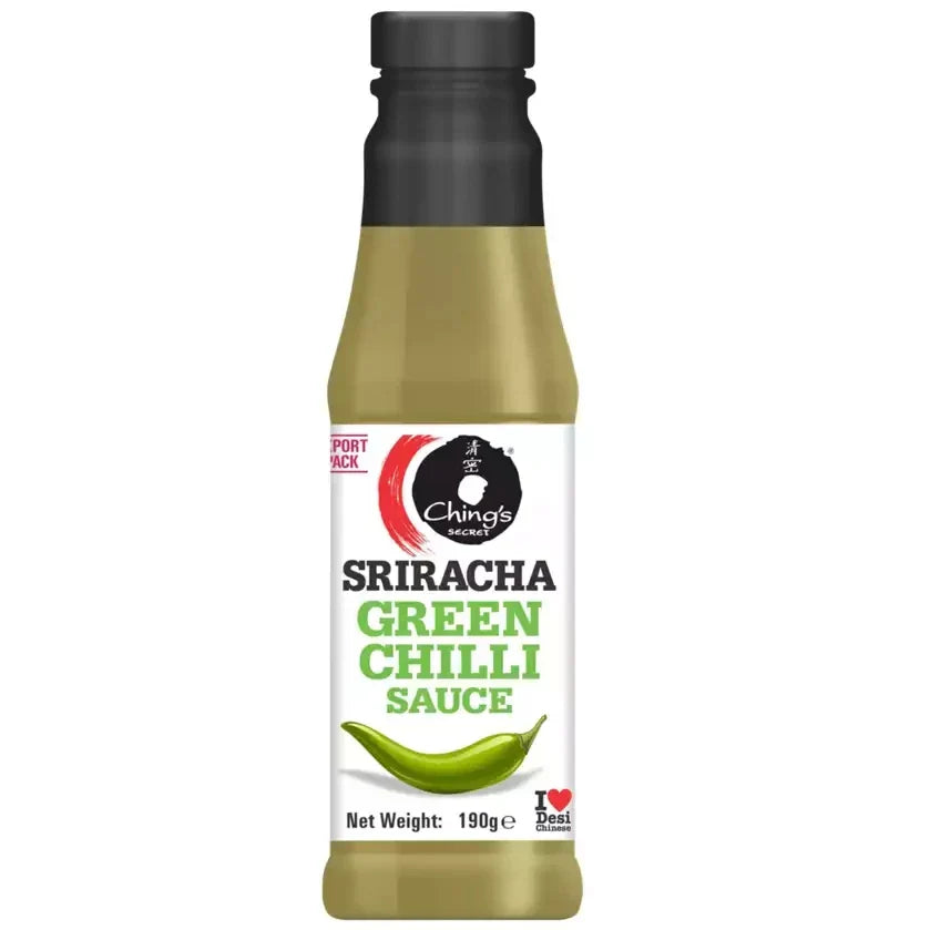 Chings Sriracha Sauce Green Chilli 190g