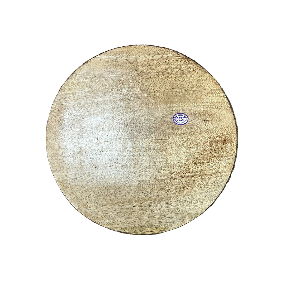 Wooden Chakla with Legs 12 Inch