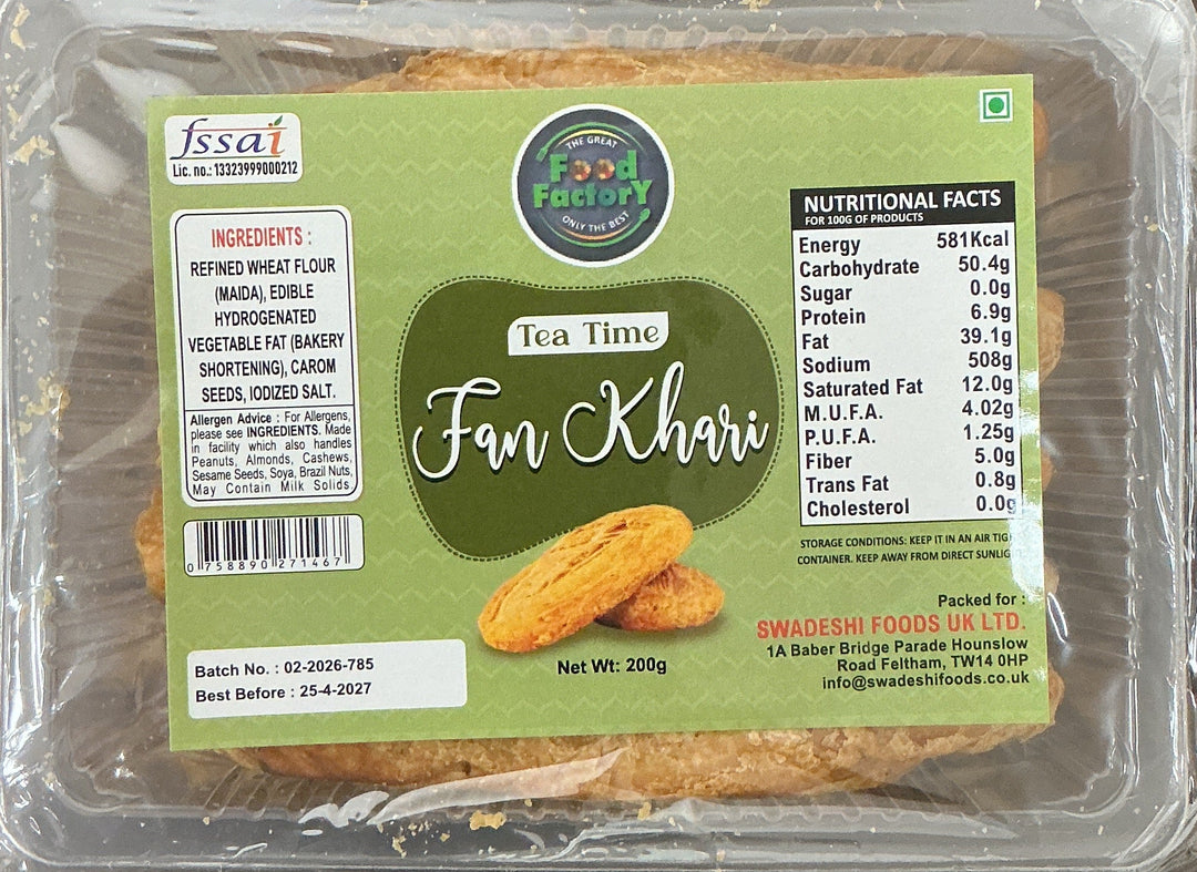 Food Factory Fan Khari 200g