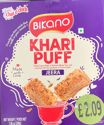 Bikano Khari Puff 200g PM