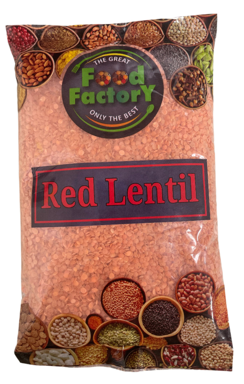 Food Factory Red Lentils 500g