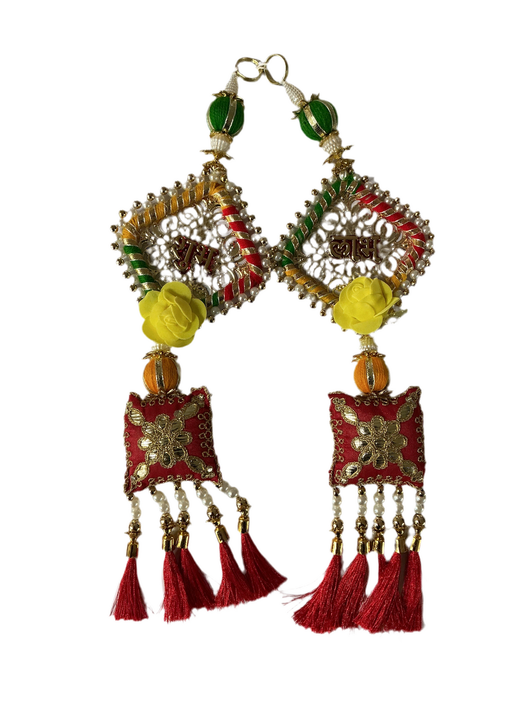 Diwali Decorations Shubh Labh 2Pcs A6