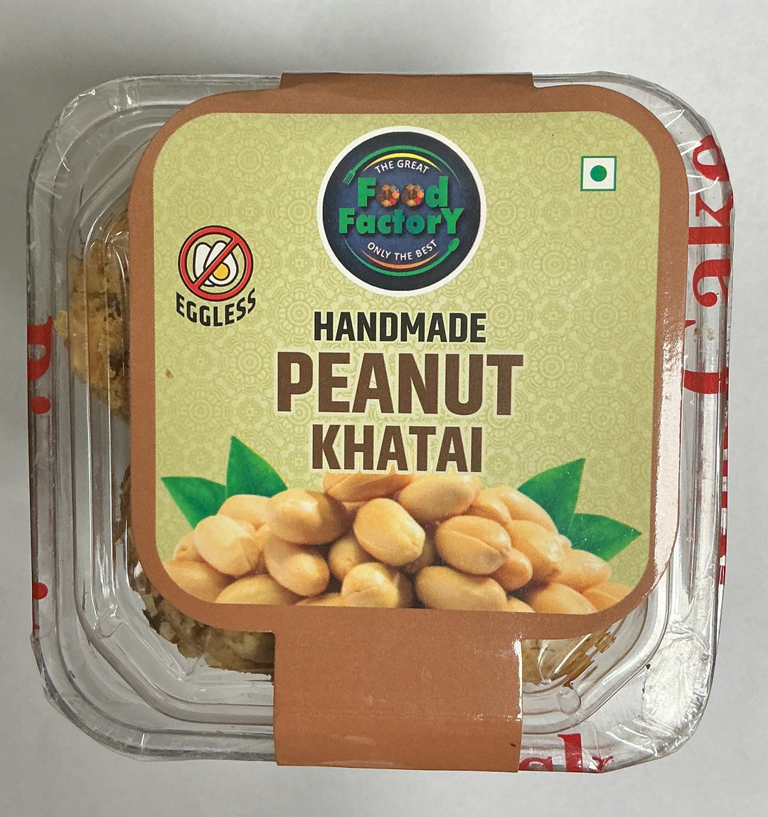 Food Factory Khatai Peanut Handmade Eggless 200g