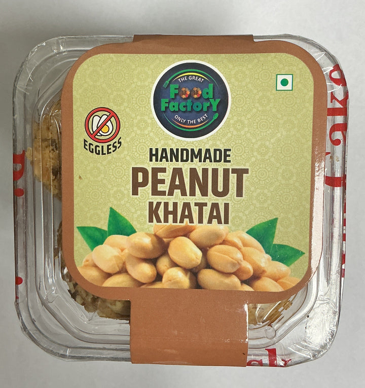 Food Factory Khatai Peanut Handmade Eggless 200g