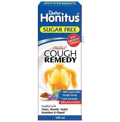 Dabur Honitus Sugar Free Herbal Cough Syrup 100ml