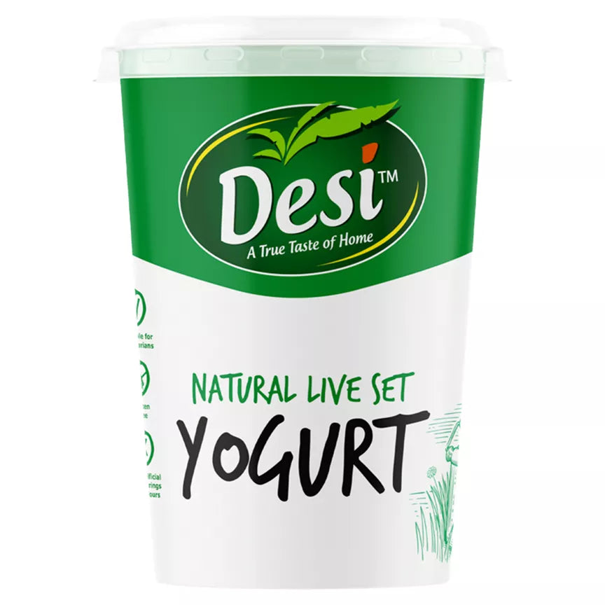 Desi Yogurt Natural Live Set 400g Mix &amp; Match 2 For £2.50