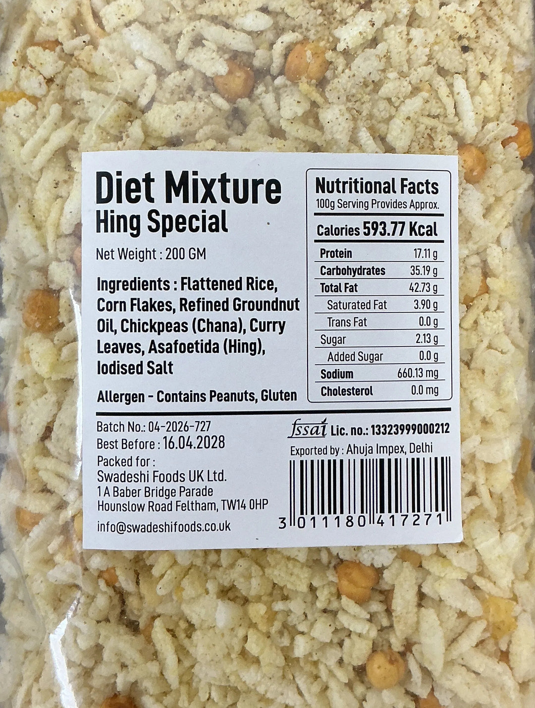 Desi Style Namkeen Diet Mixture Hing Special 200g