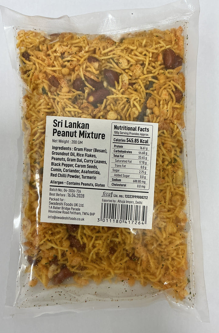 Desi Style Namkeen Sri Lankan Peanut Mixture 200g