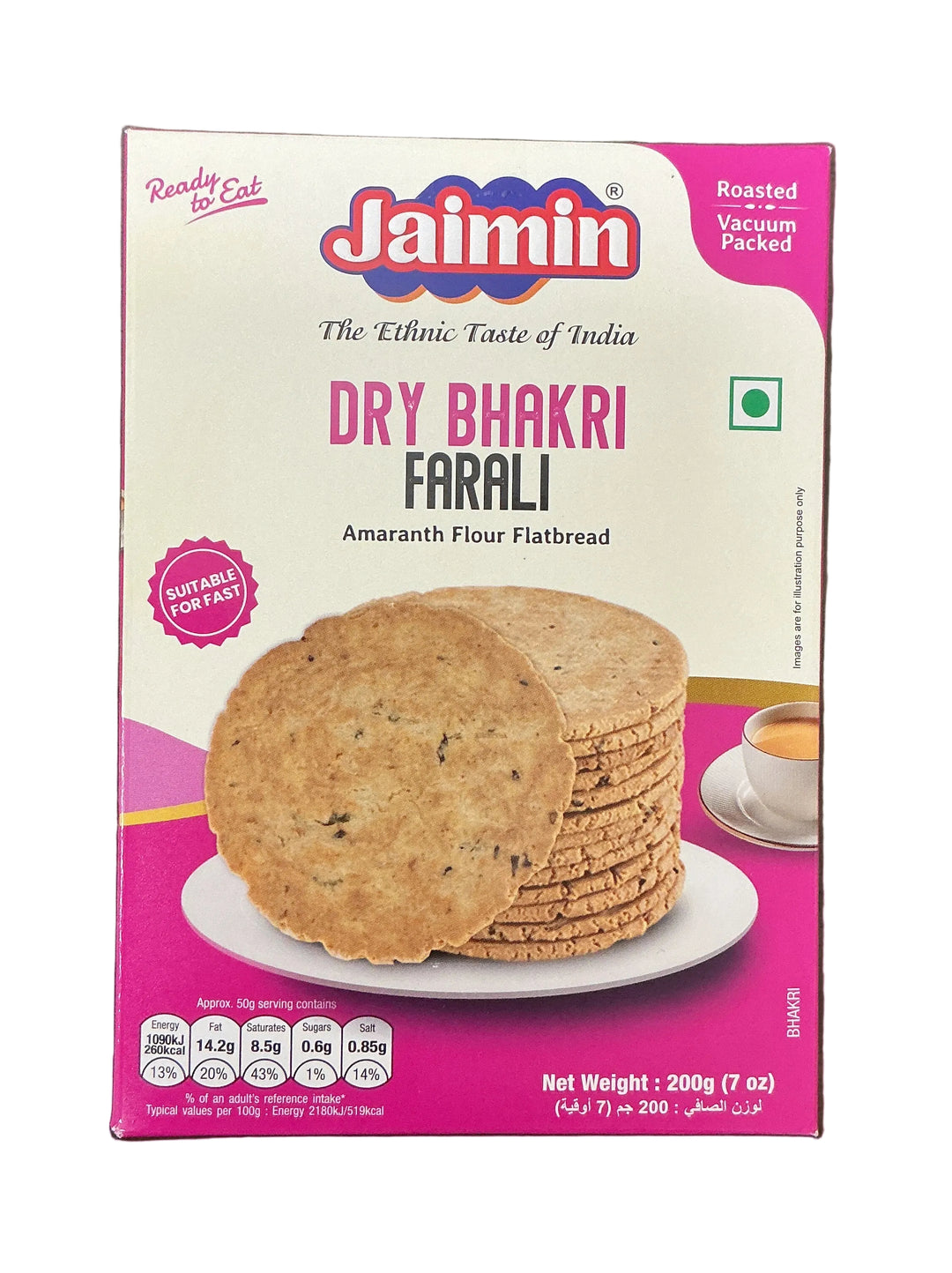 Jaimin Bhakri Dry Farali 200g