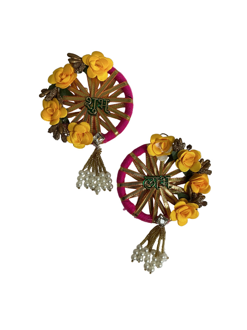 Diwali Decorations Shubh Labh 2Pcs B2