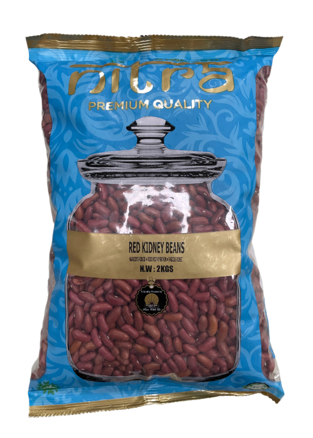 Nitra Beans Red Kidney Rajmah Premium Quality 2Kg