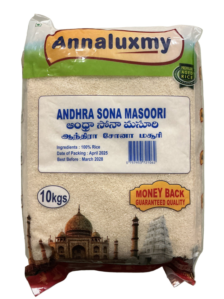 Annaluxmy Rice Andhra Sona Masoori 10Kg