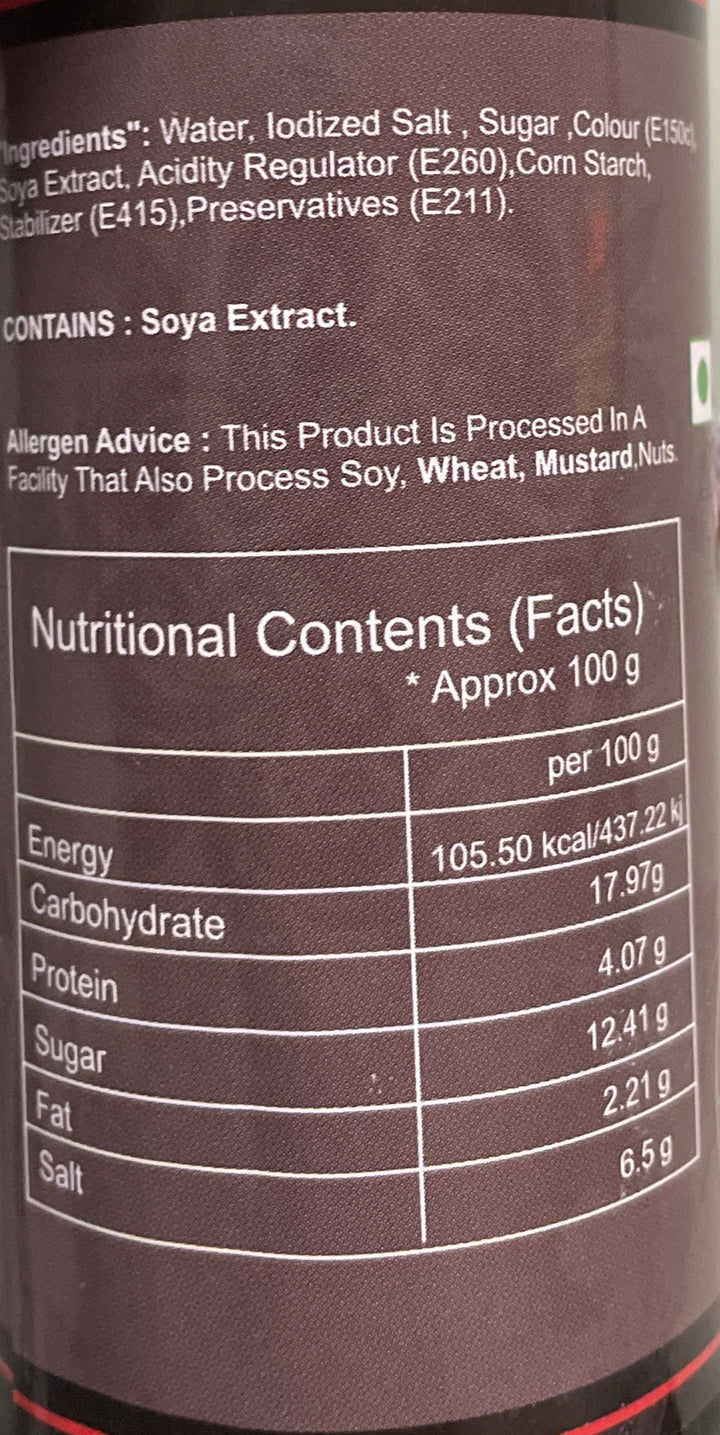 Food Factory Sauce Dark Soy 210g