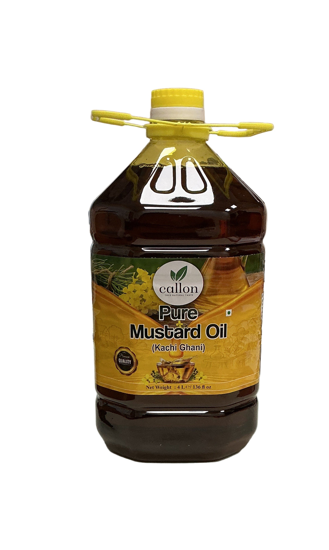 Callon Oil Mustard Pure Kachi Ghani 4ltr