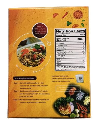 Shree Krishna Little Millet Noodles 180g