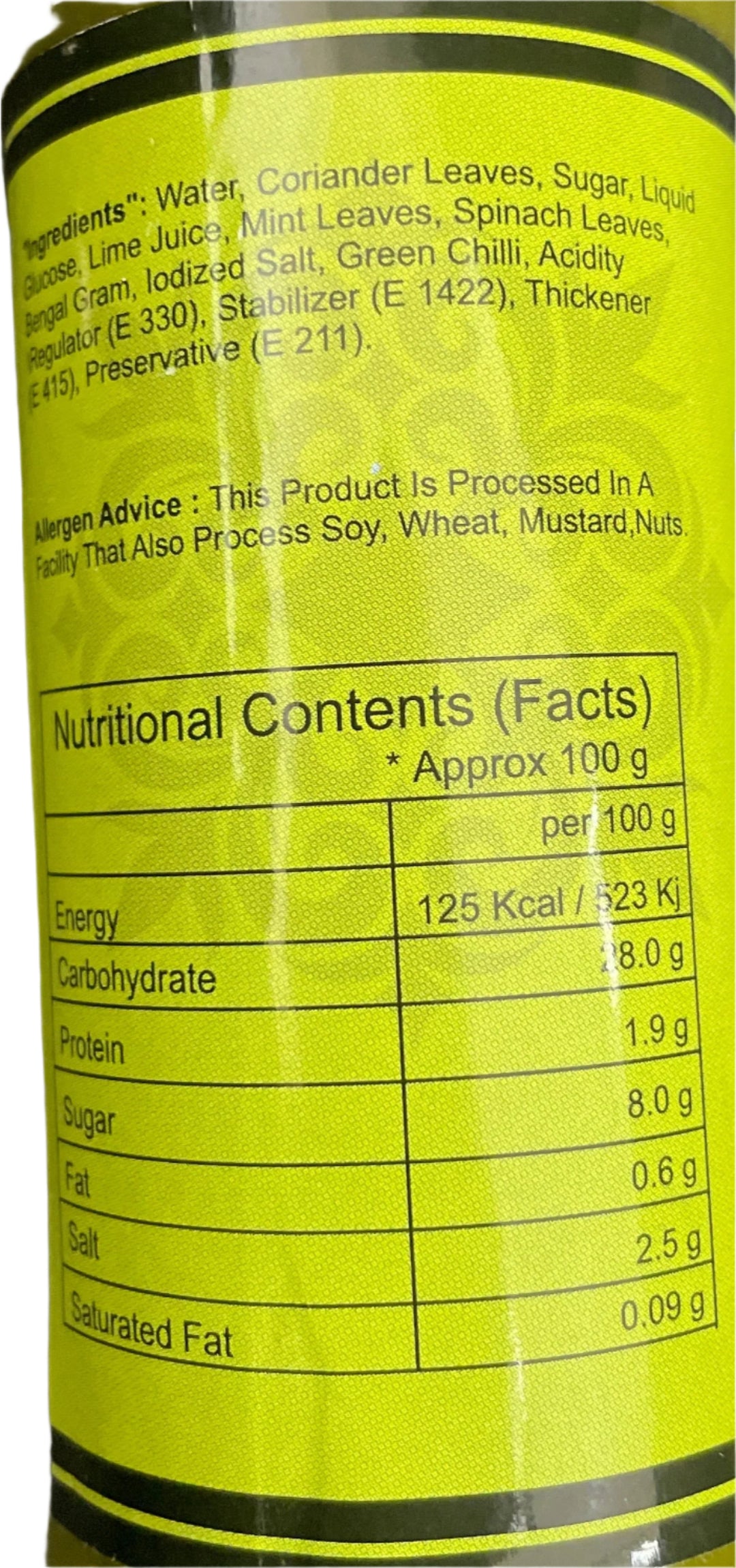 Food Factory Chutney Mint Coriander 200g