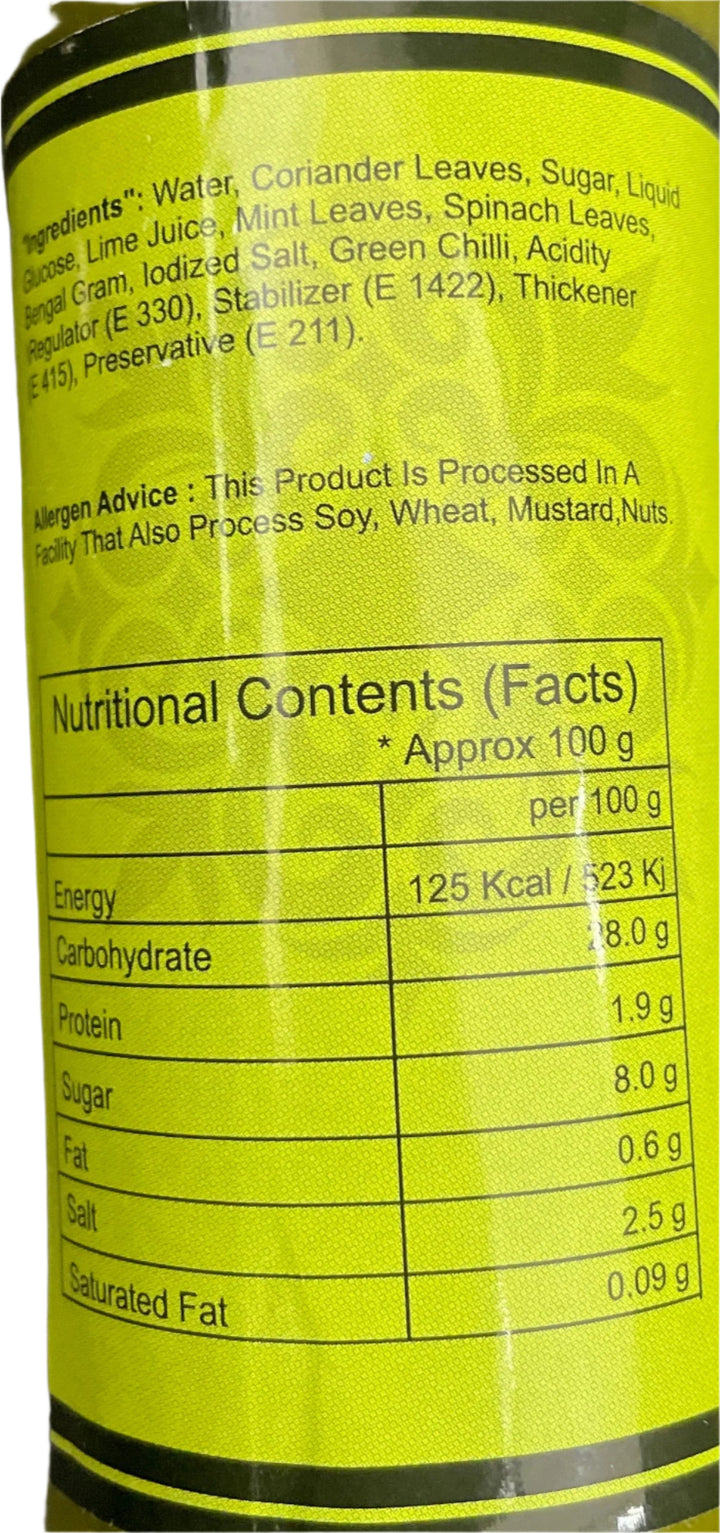Food Factory Chutney Mint Coriander 200g