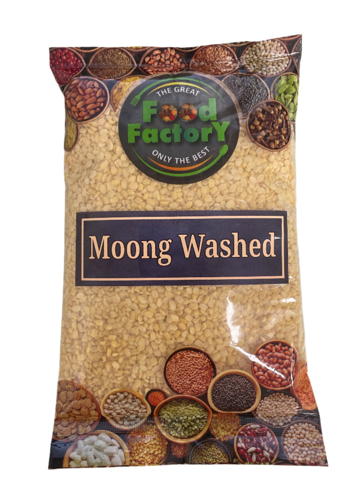 Food Factory Lentils Mung Washed Indian 500g