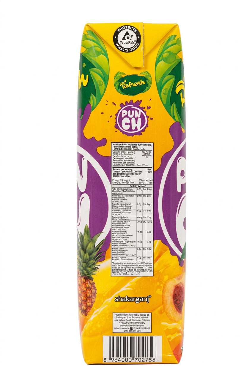 Refresh Frut Drink Punch 1ltr