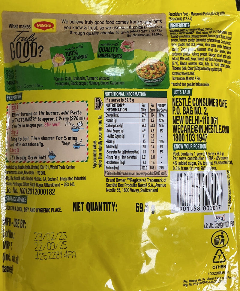 Maggi Paazta Masala Penne 69.5g