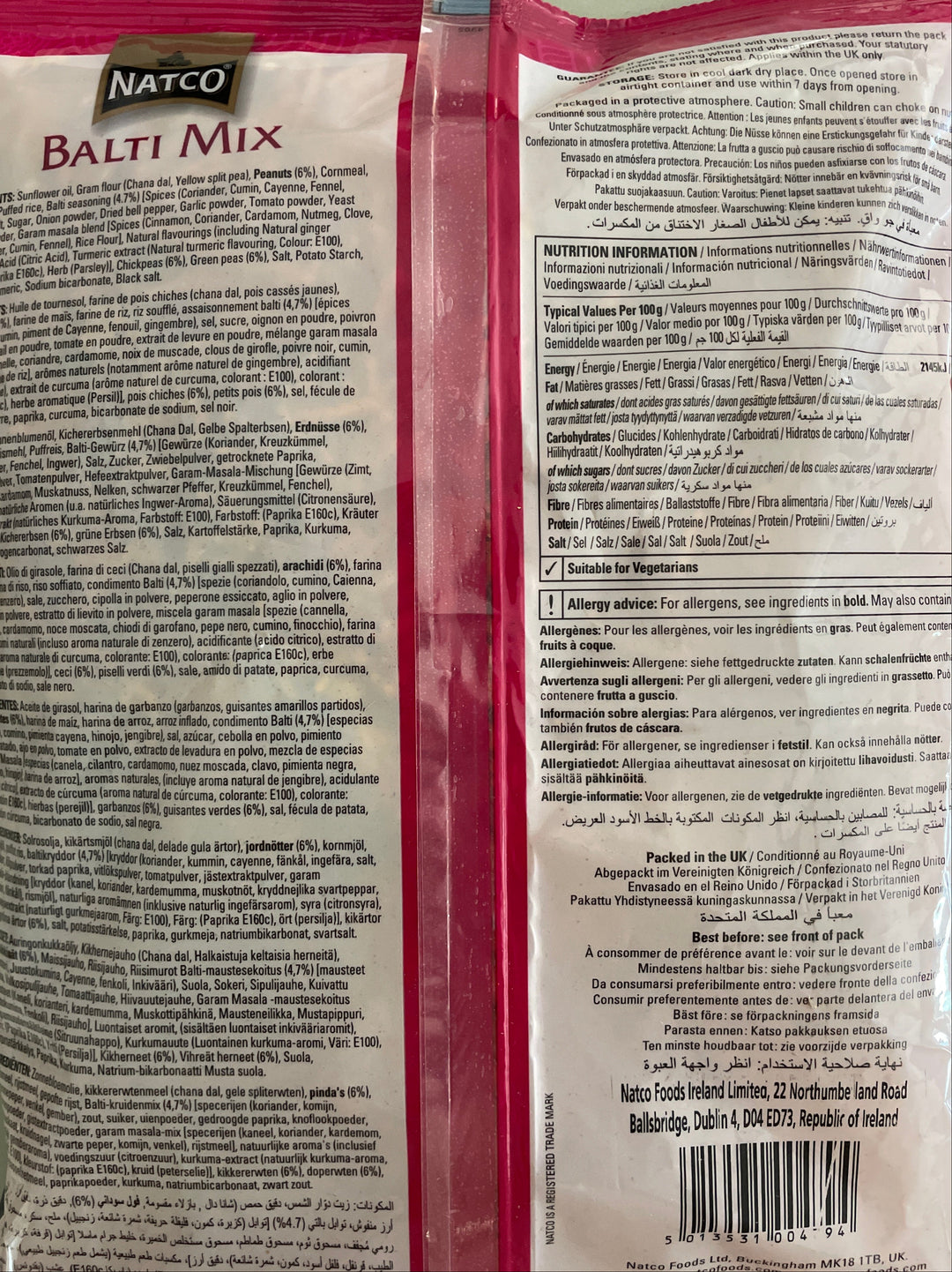 Natco Balti Mix 325g