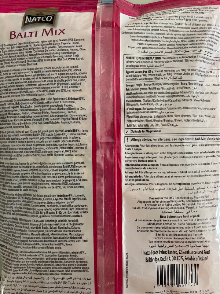 Natco Balti Mix 325g