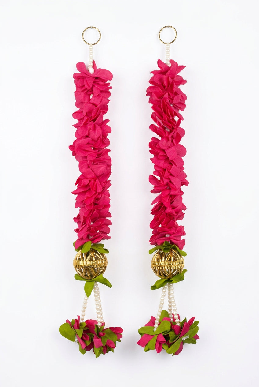 Diwali Floral Decoration Design E 2pcs