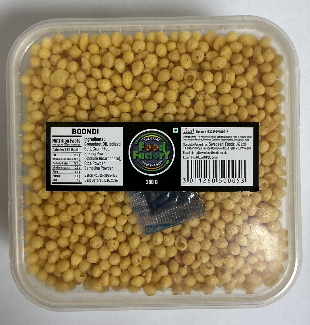 Food Factory Boondi 300g