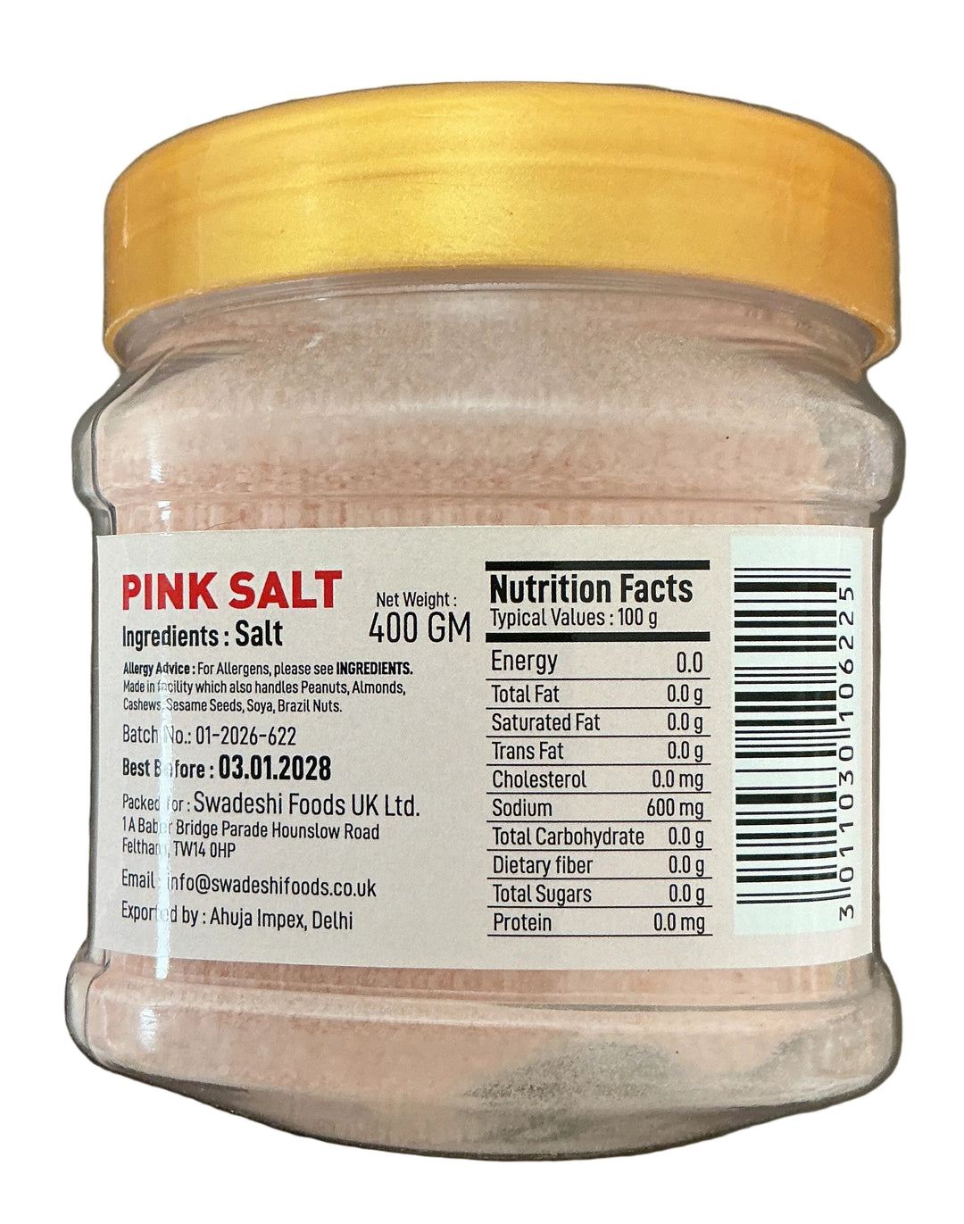 Food Factory Himalayan Pink Salt 400g