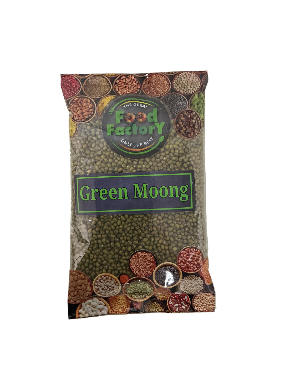 Food Factory Lentils Green Moong Indian 500g