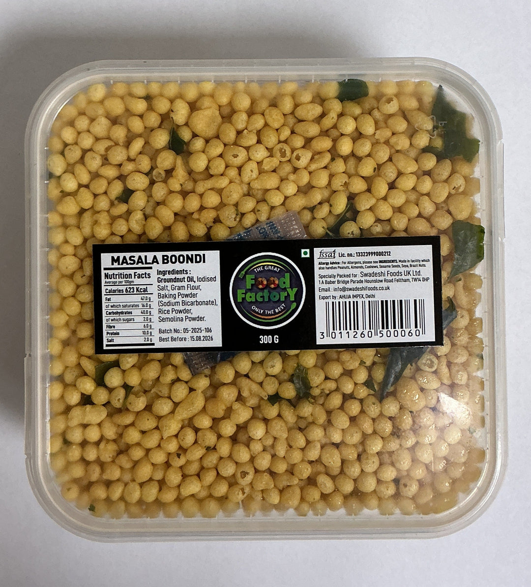 Food Factory Masala Boondi 300g