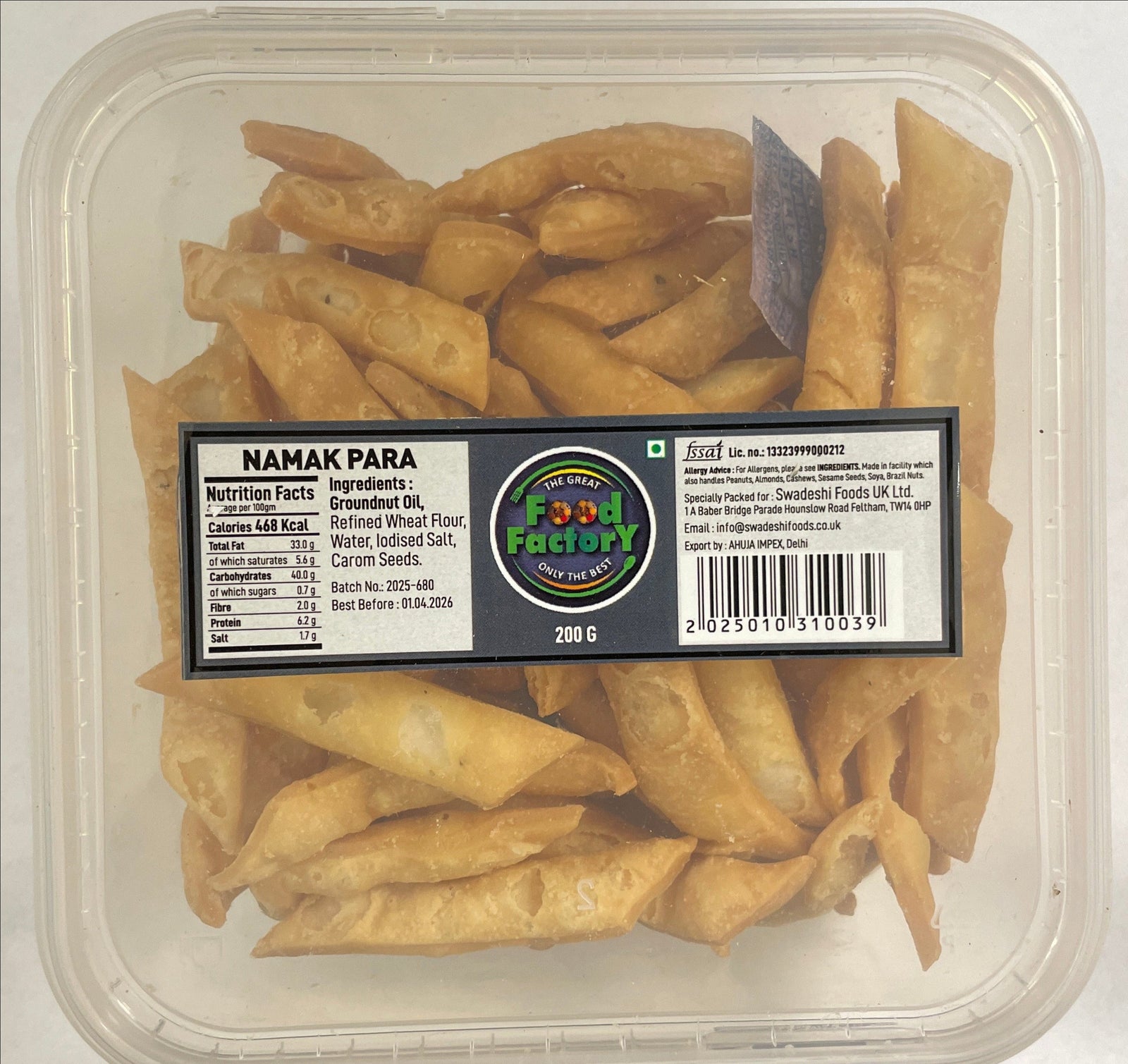 Food Factory Namak Para Matri 200g - ExoticEstore