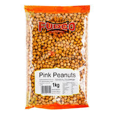 Fudco Pink Peanuts 1kg