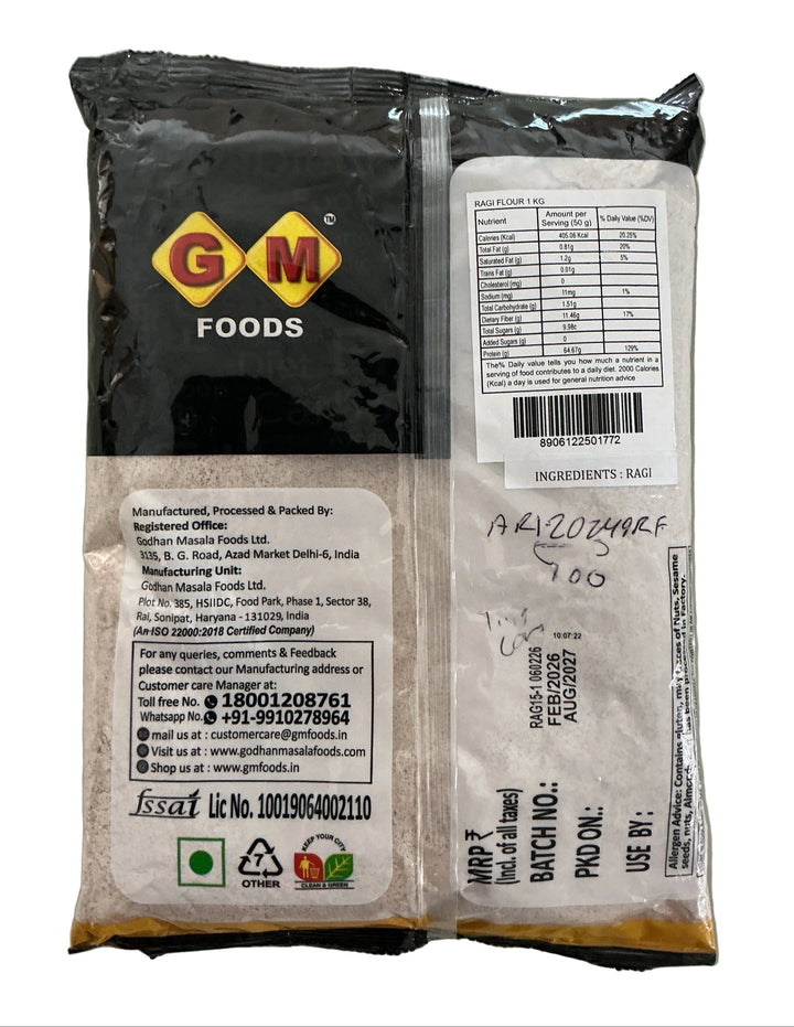 GM Foods Flour Ragi 1kg
