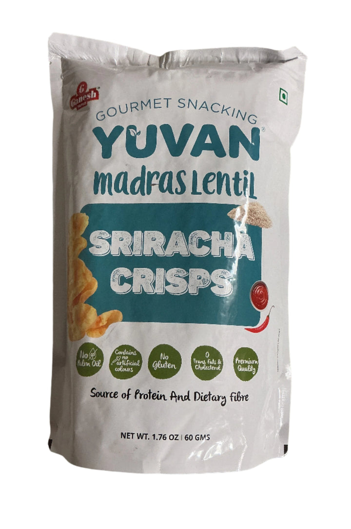 Ganesh Madras Crisps Lentil Sriracha 60g