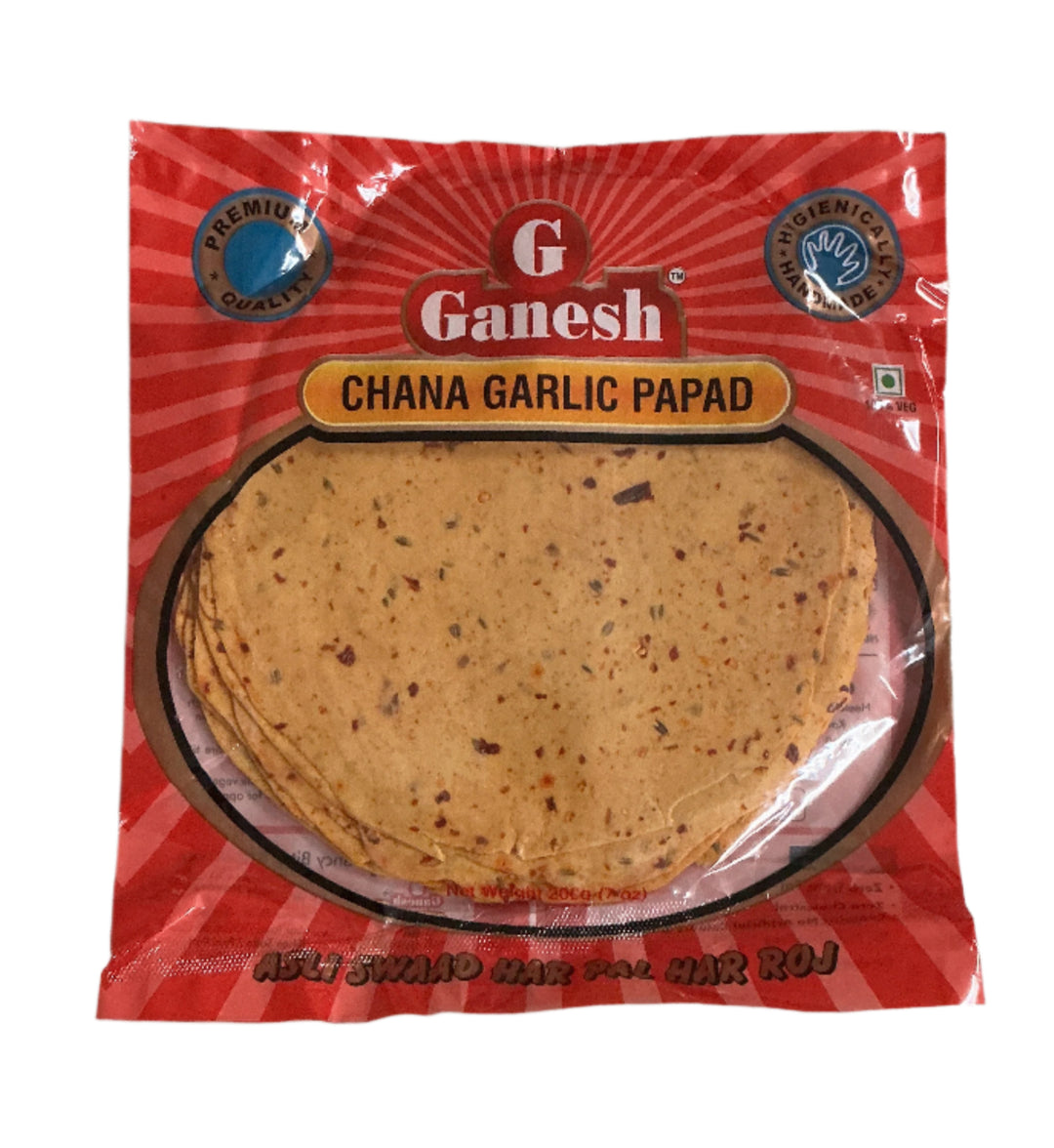 Ganesh Papad Chana Garlic 200g