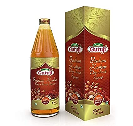 Guruji Syrup Butter Scotch Dry Fruit  750ml