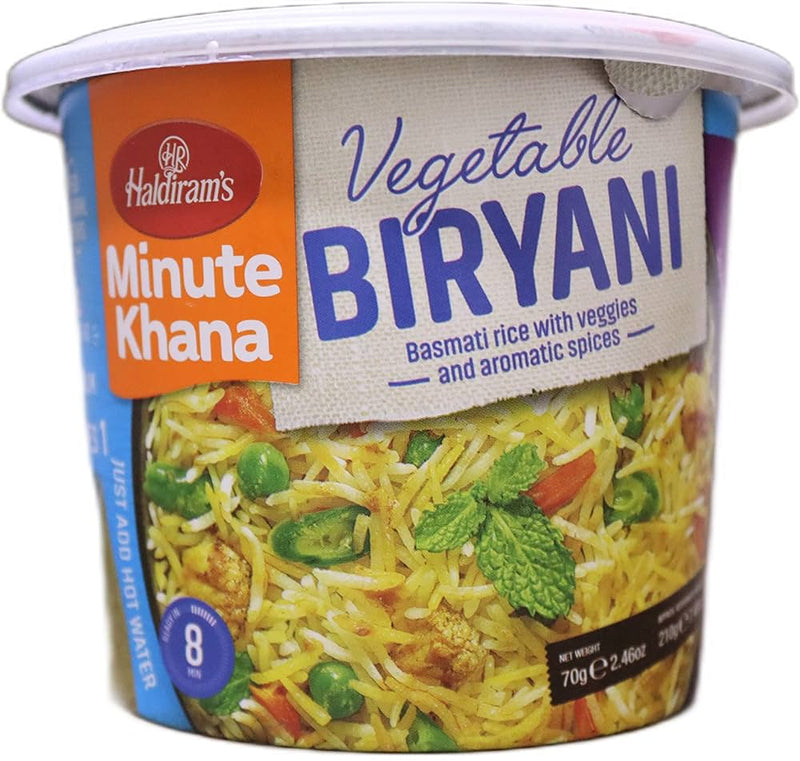 Haldirams Minute Khana Vegetable Biryani 70g