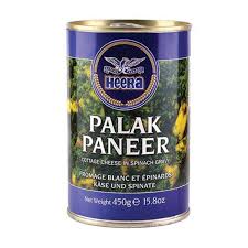 Heera Ready To Eat Palak Paneer 450g BBE DEC/2025