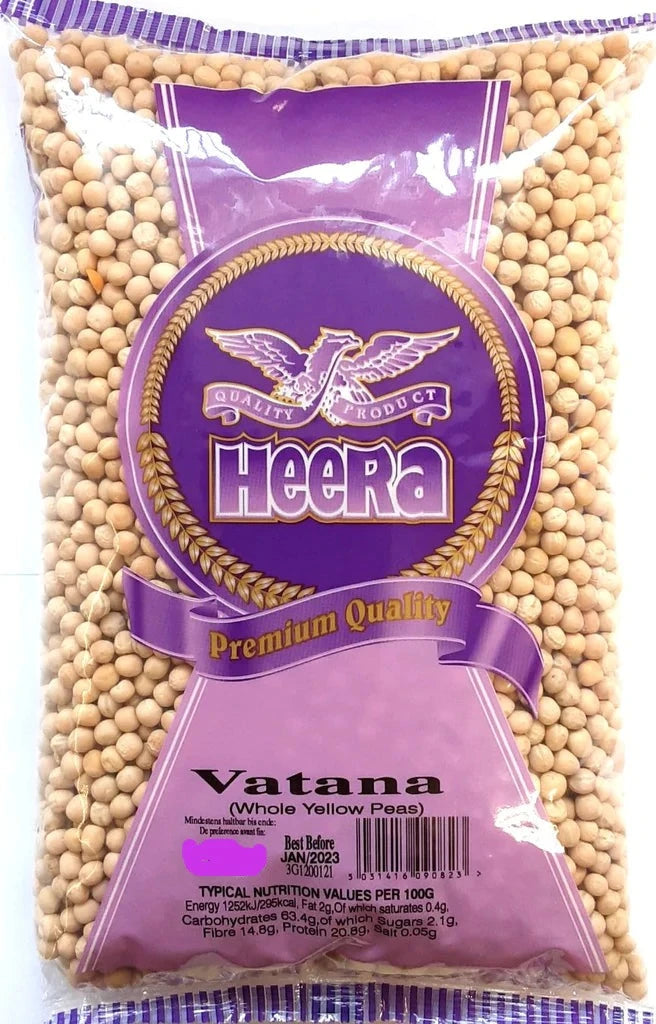 Heera Vatana Whole Yellow Peas 500g