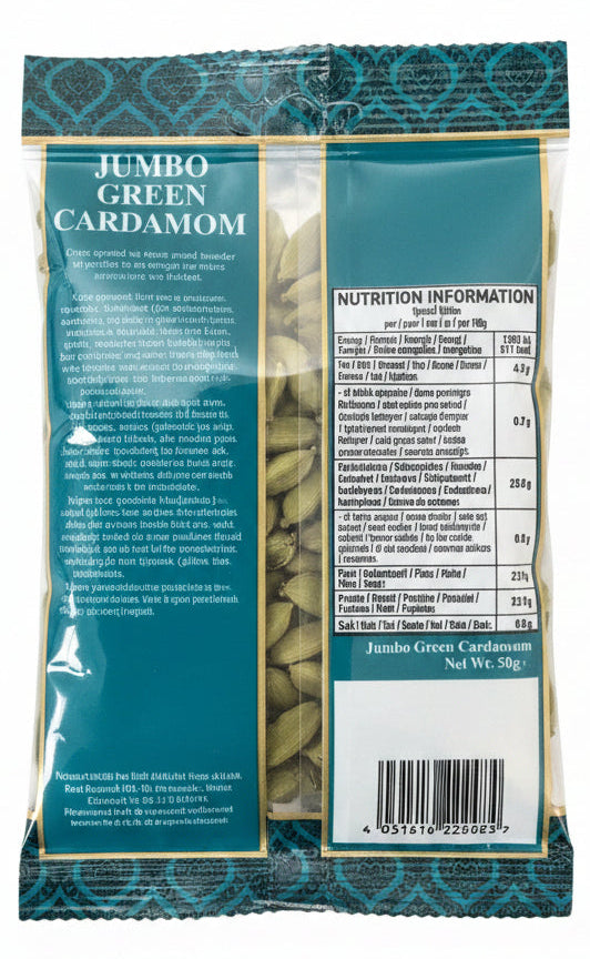 Heera Cardamom Jumbo Green 50g