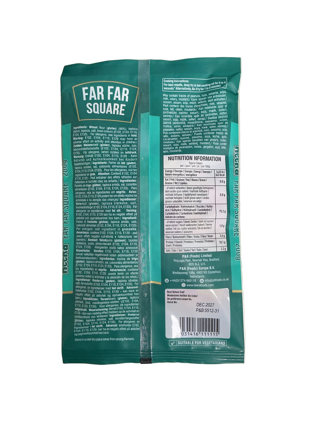 Heera Far Far Square 200g