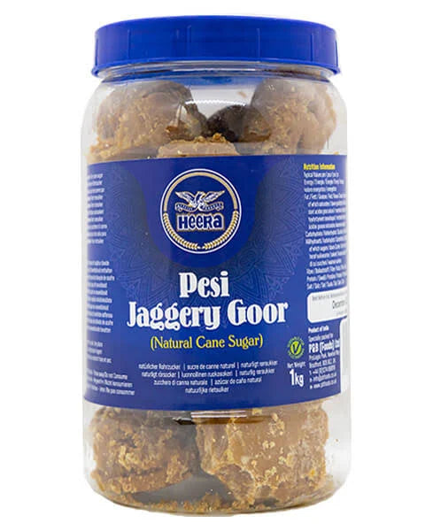 Heera Jaggery Pesi Goor 1kg