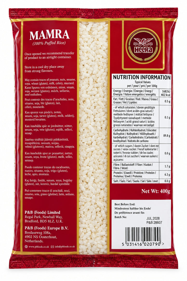 Heera Mamra Puffed Rice 400g